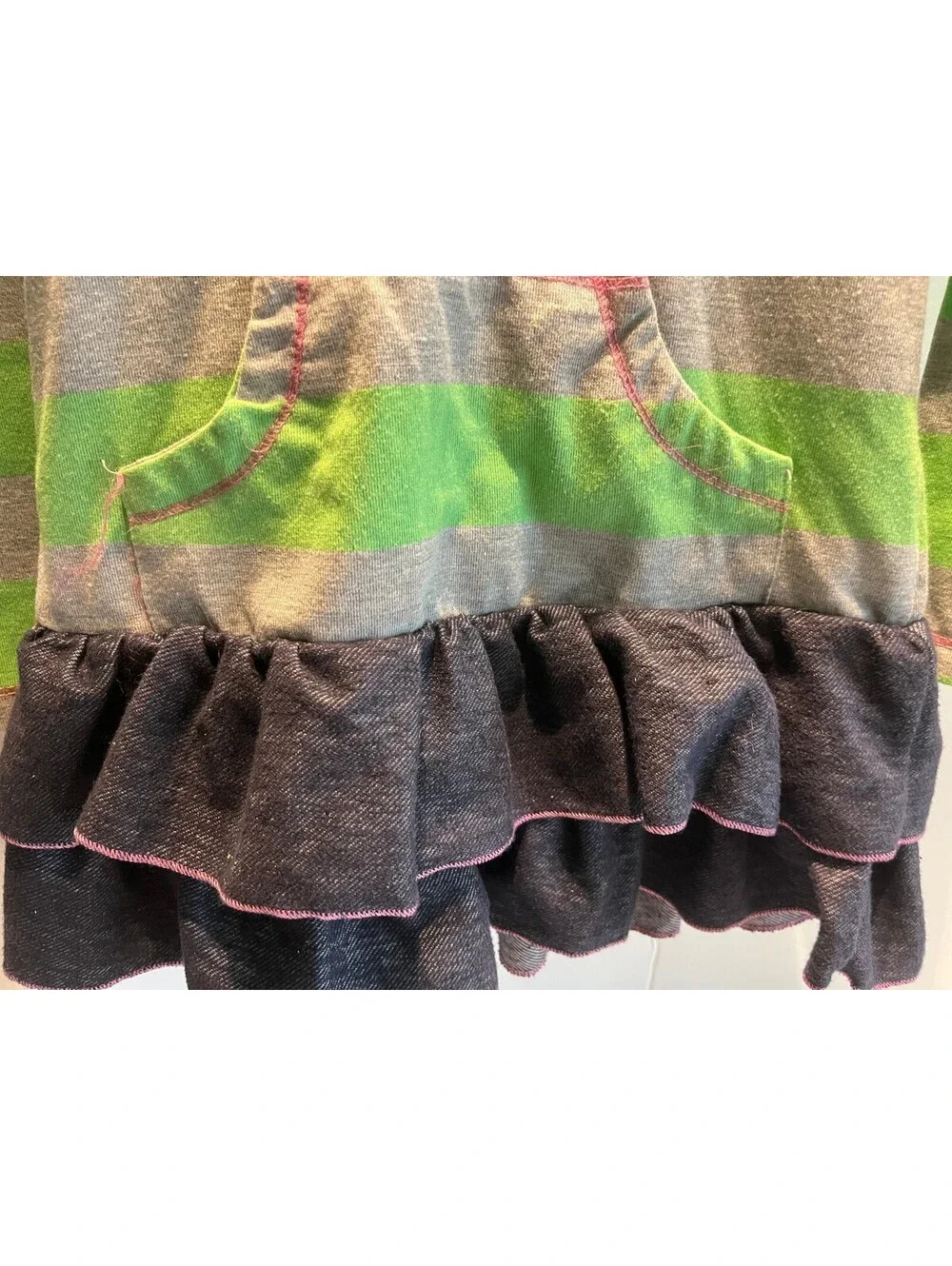 Beverly Hills Polo Club Girls Hoodie Dress Size Small